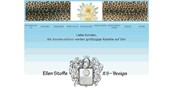 Desktop Screenshot of ellenstoffe.de